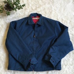 **sold**Vintage blue bomber, sz M